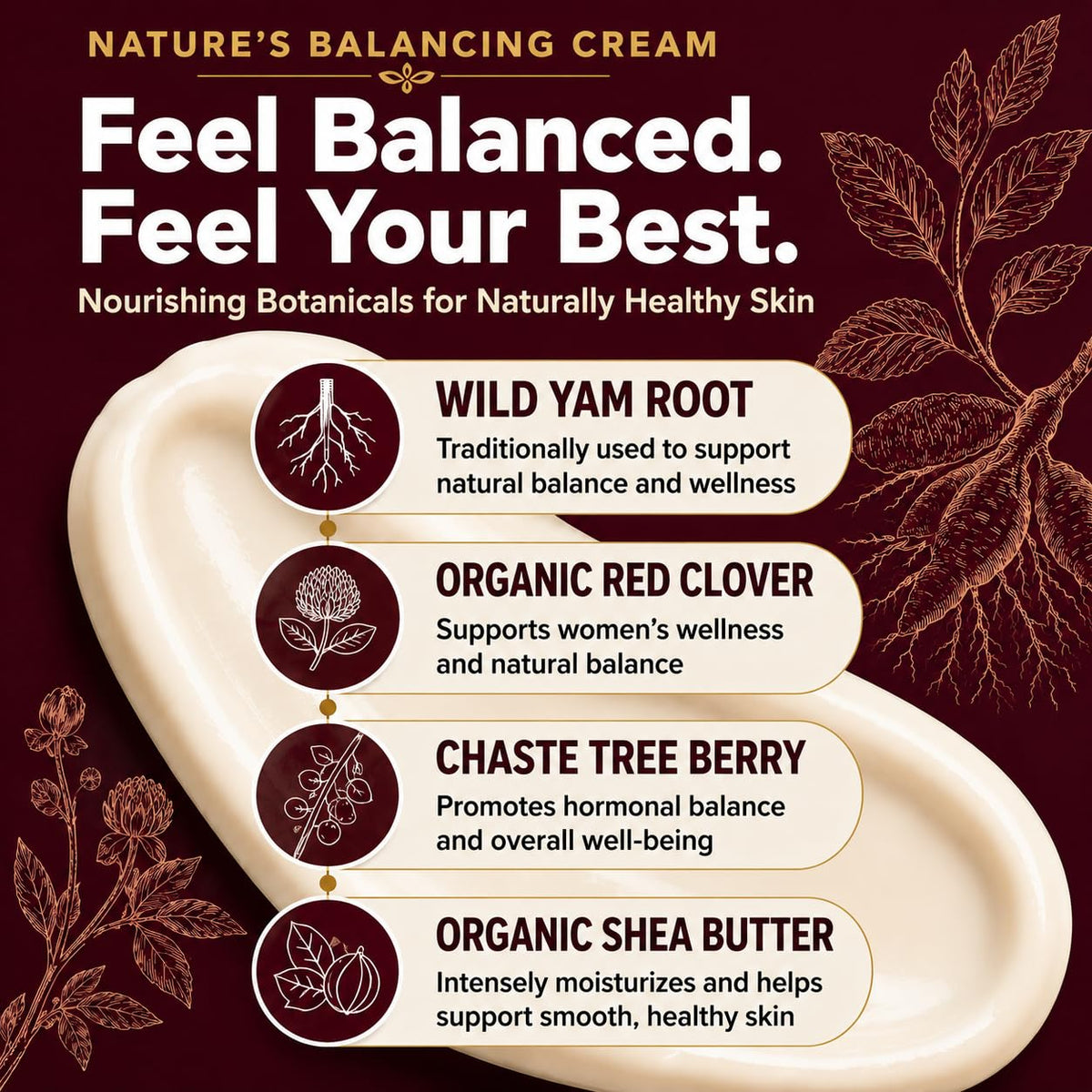 Wrath & Remedy Wild Yam Cream texture close-up