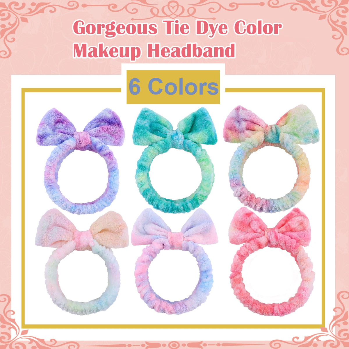 WSYUB Skincare Headband on model during makeup application