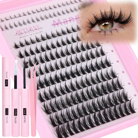 wtvane Anime Lash Clusters Kit 175Pcs front view