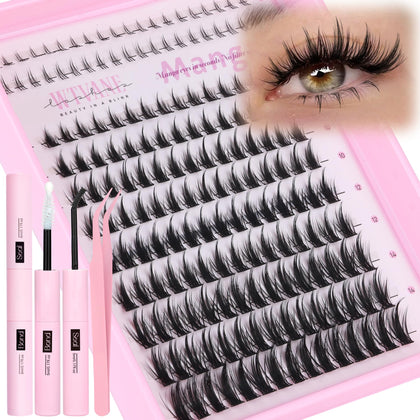 wtvane Anime Lash Clusters Kit 175Pcs front view