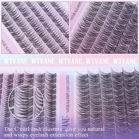 Wtvane lash clusters kit packaging