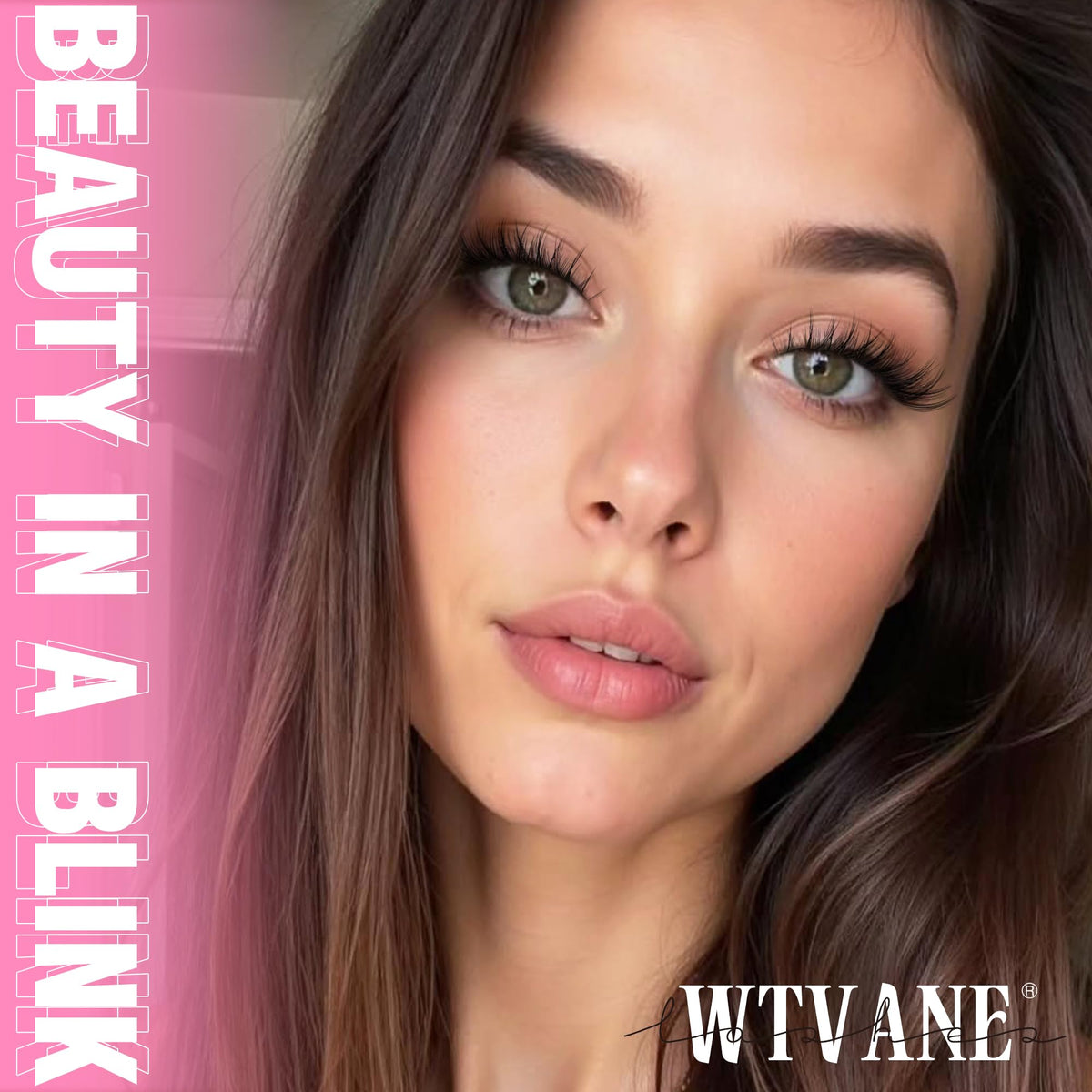 Wtvane Lash Clusters Kit with lash bond and seal on a vanity