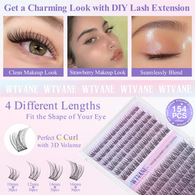 Wtvane lash tweezers included in the kit