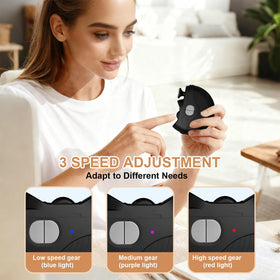 Wudmew Electric Nail Clipper demonstrating medium power setting