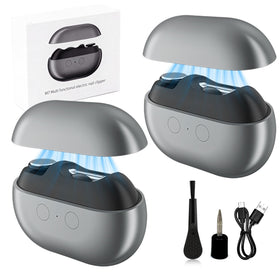 Wudmew Electric Nail Clippers front view with LED light