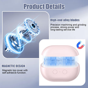 Wudmew Electric Nail Clippers with built-in storage for nail debris