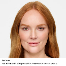 WUNDERBROW Eyebrow Gel applied on brows for a polished look