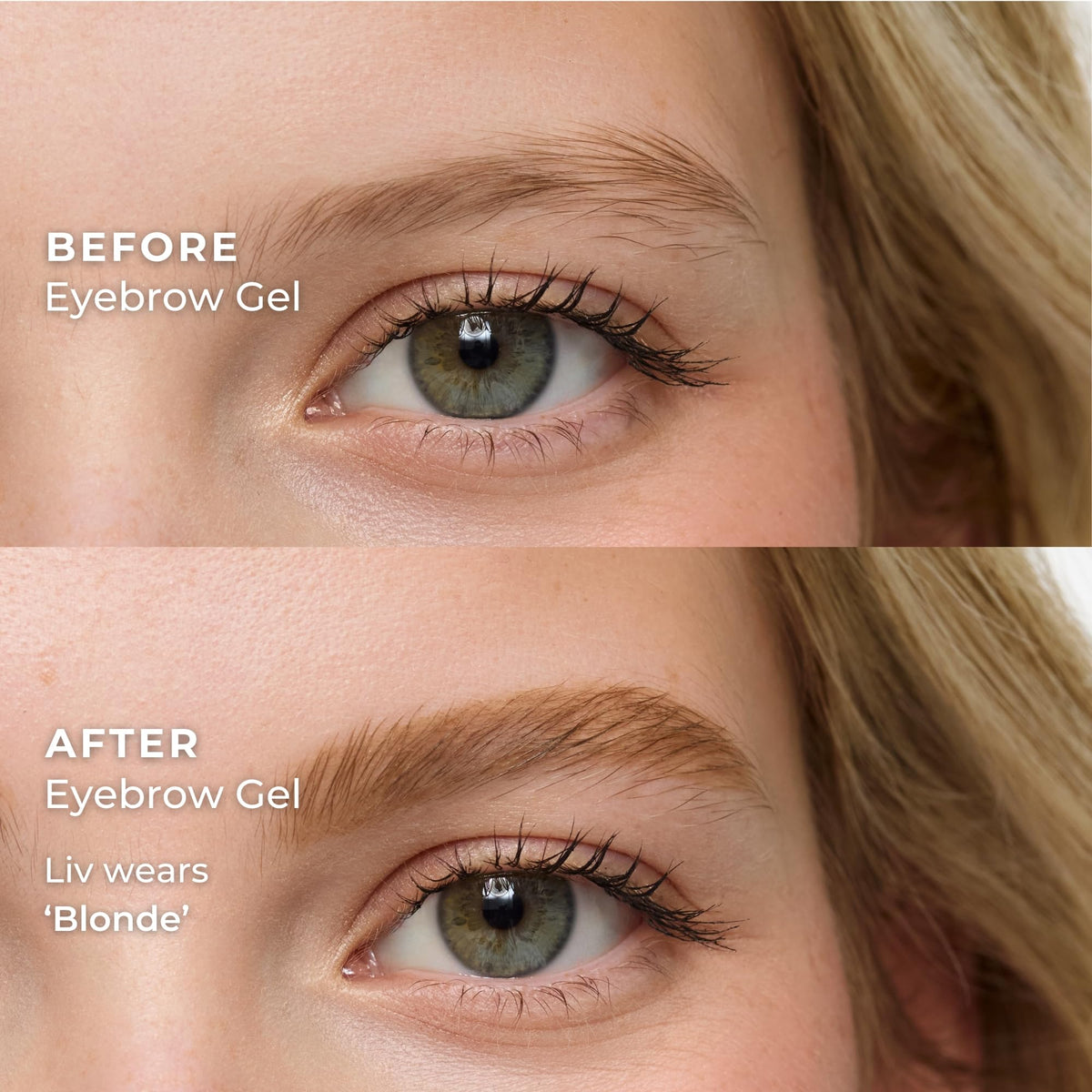 WUNDERBROW Eyebrow Gel Blonde double-ended brush