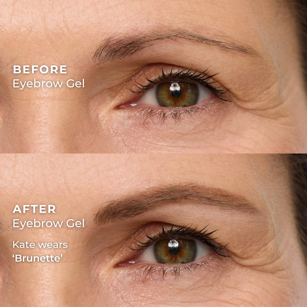 WUNDERBROW Eyebrow Gel Brunette dual-precision brush