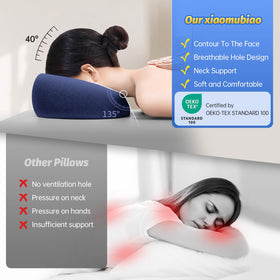 xiaomubiao Face Down Pillow in a spa setting