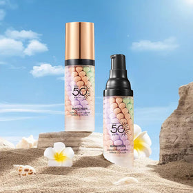 Xiuxixu Face Primer 3-in-1 SPF 50 with natural background