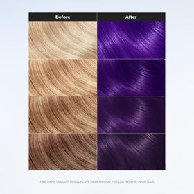 XMONDO Amethyst Depositing Mask application on hair