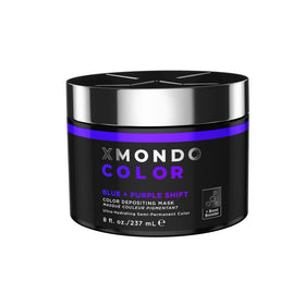 XMONDO Color Blue + Purple Shade Shift Depositing Mask front view