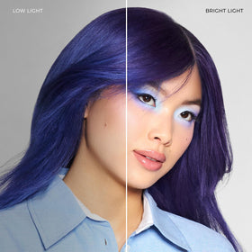 XMONDO Color Blue + Purple Shade Shift Mask application instructions