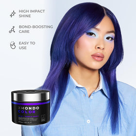 XMONDO Color Blue + Purple Shade Shift Mask texture close-up