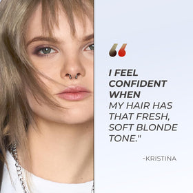XMONDO Color Depositing Mask Ash Blonde with natural ingredients