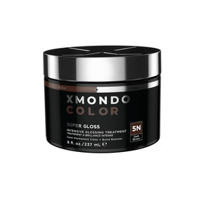 XMONDO Color Depositing Mask Dark Brown 8 Fl Oz front view