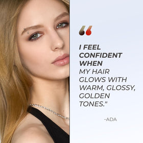 XMONDO Color Depositing Mask Golden Blonde with natural ingredients