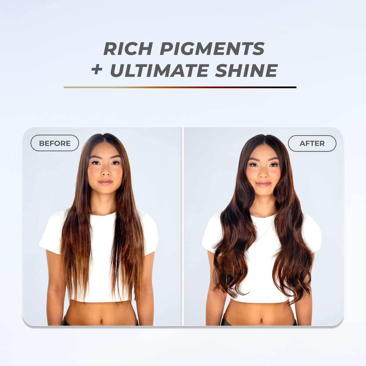 XMONDO Color Depositing Mask Golden Brown application on hair