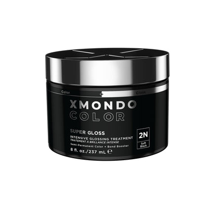 XMONDO Color Depositing Mask Soft Black 8 Fl Oz front view