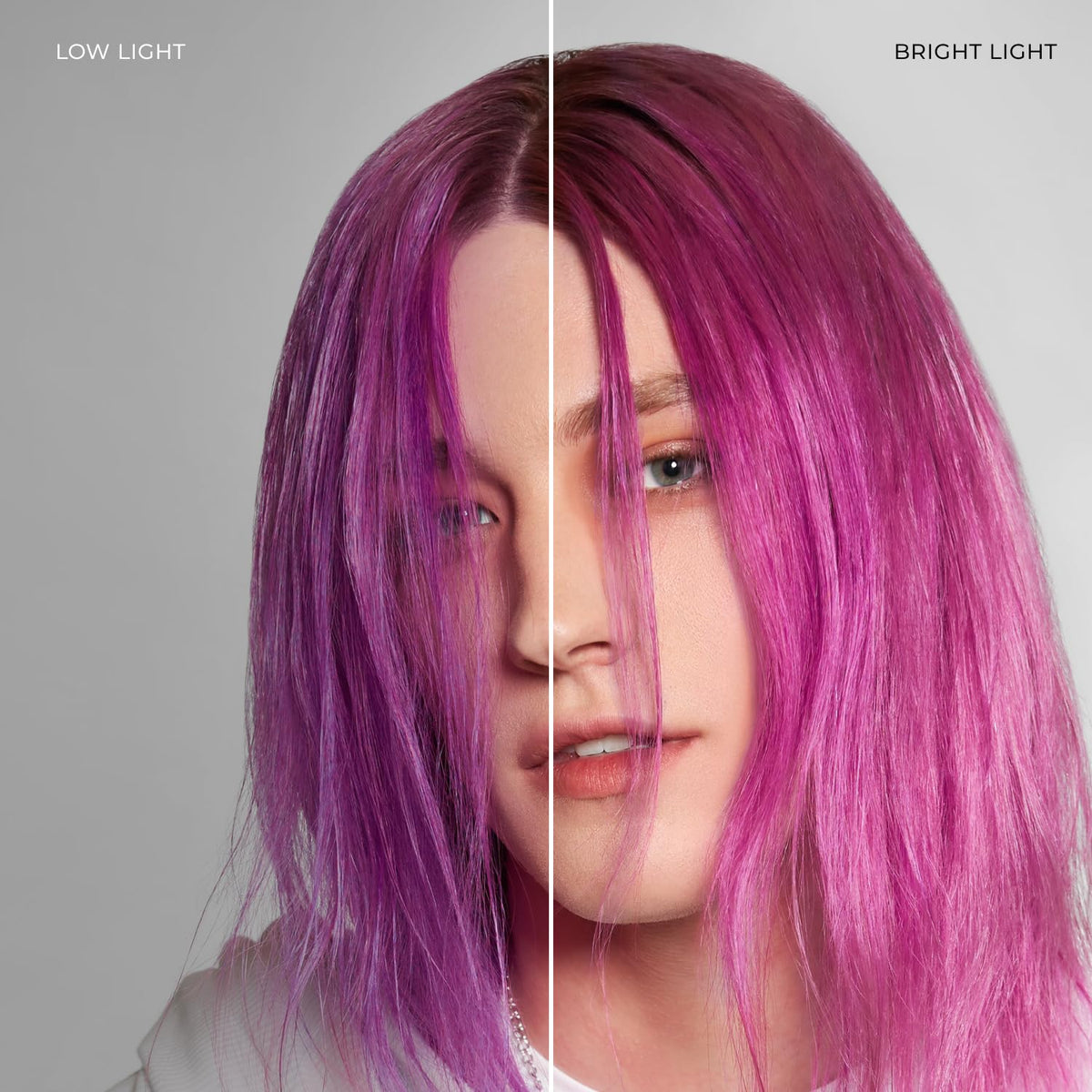 XMONDO Color Mask showing purple-to-pink colour shift