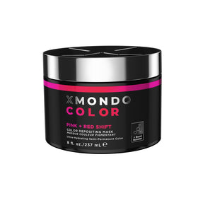 XMONDO Color Pink + Red Shade Shift Depositing Mask front view