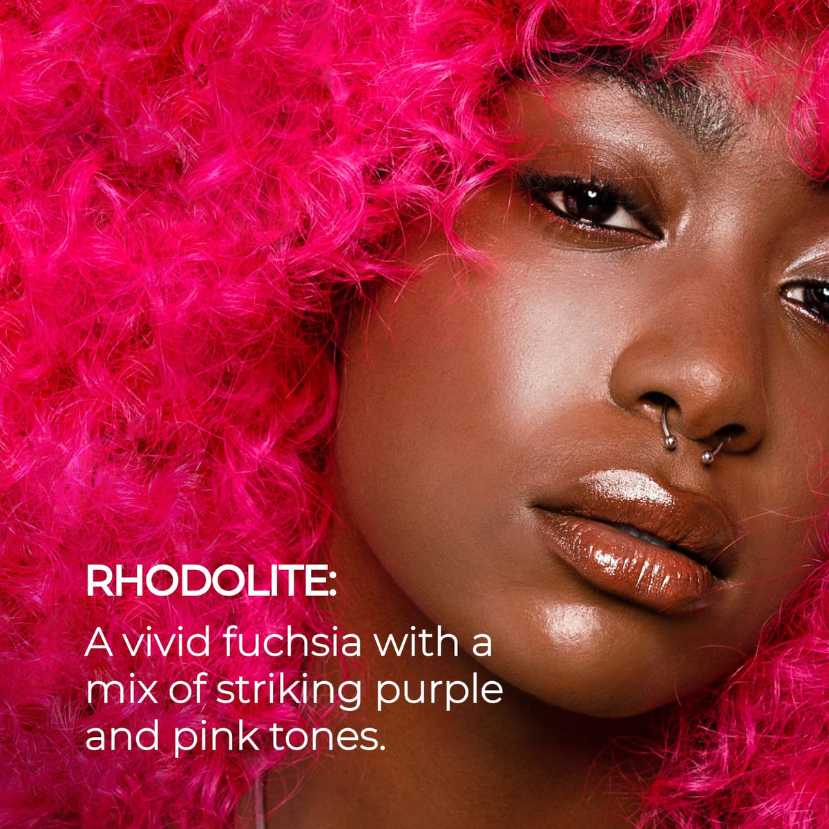 XMONDO Color Rhodolite Depositing Mask application process on hair