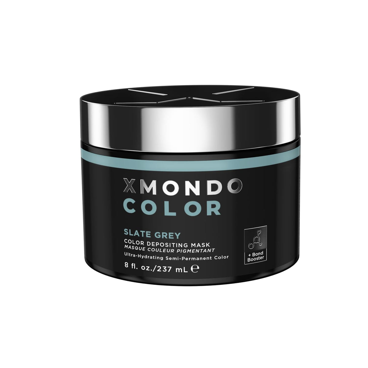 XMONDO Color Slate Grey Depositing Mask front view