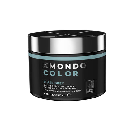 XMONDO Color Slate Grey Depositing Mask front view
