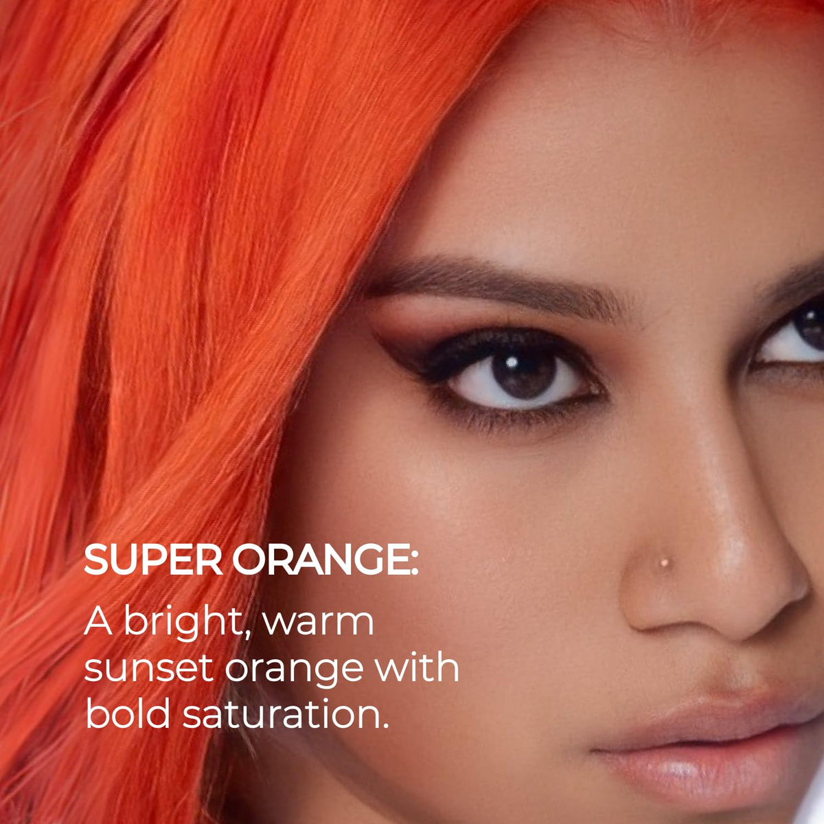 XMONDO Color Super Orange Depositing Mask with gloves and comb