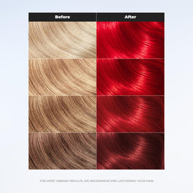 XMONDO Color Super Red Depositing Mask application process