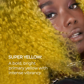 XMONDO Color Super Yellow Hair Mask after application results