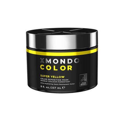 XMONDO Color Super Yellow Hair Mask front view with packaging