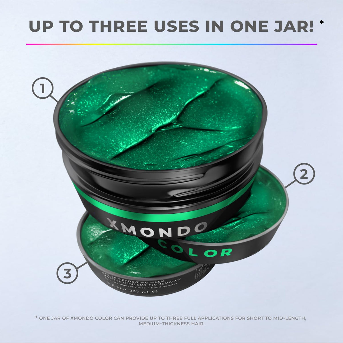 XMONDO Super Green Hair Mask ingredients list