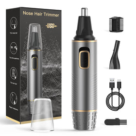 XOOMRSCP Nose Hair Trimmer front view in grey