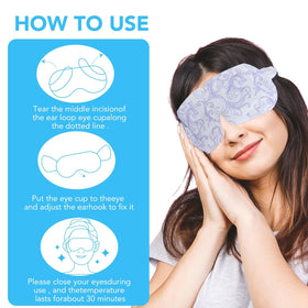XPCARE Steam Eye Mask for relaxation at home