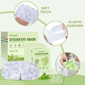 XPCARE Steam Eye Mask opened showing the mask inside