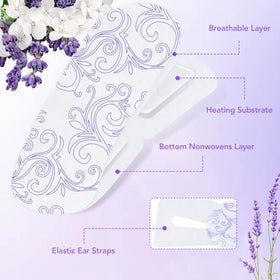XPCARE Steam Eye Mask packaging dimensions
