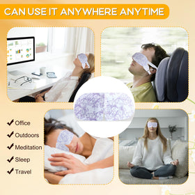 XPCARE Steam Eye Mask packaging dimensions and details