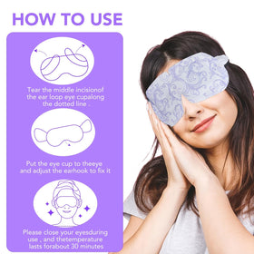 XPCARE Steam Eye Mask showing individual packaging