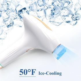 XSOUL Hair Removal Device IPL showing adjustable energy levels