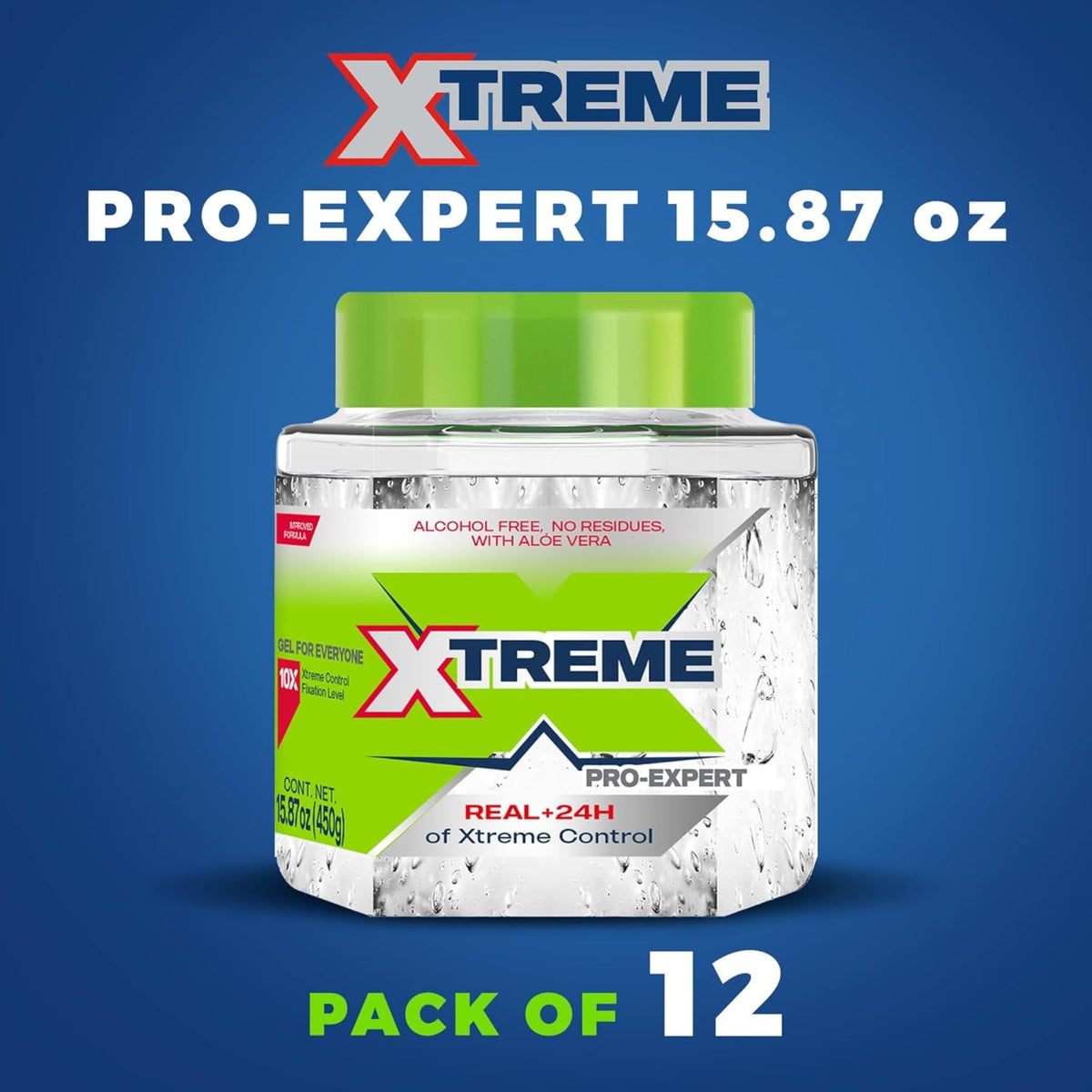 Xtreme Pro-Expert Styling Gel showing texture