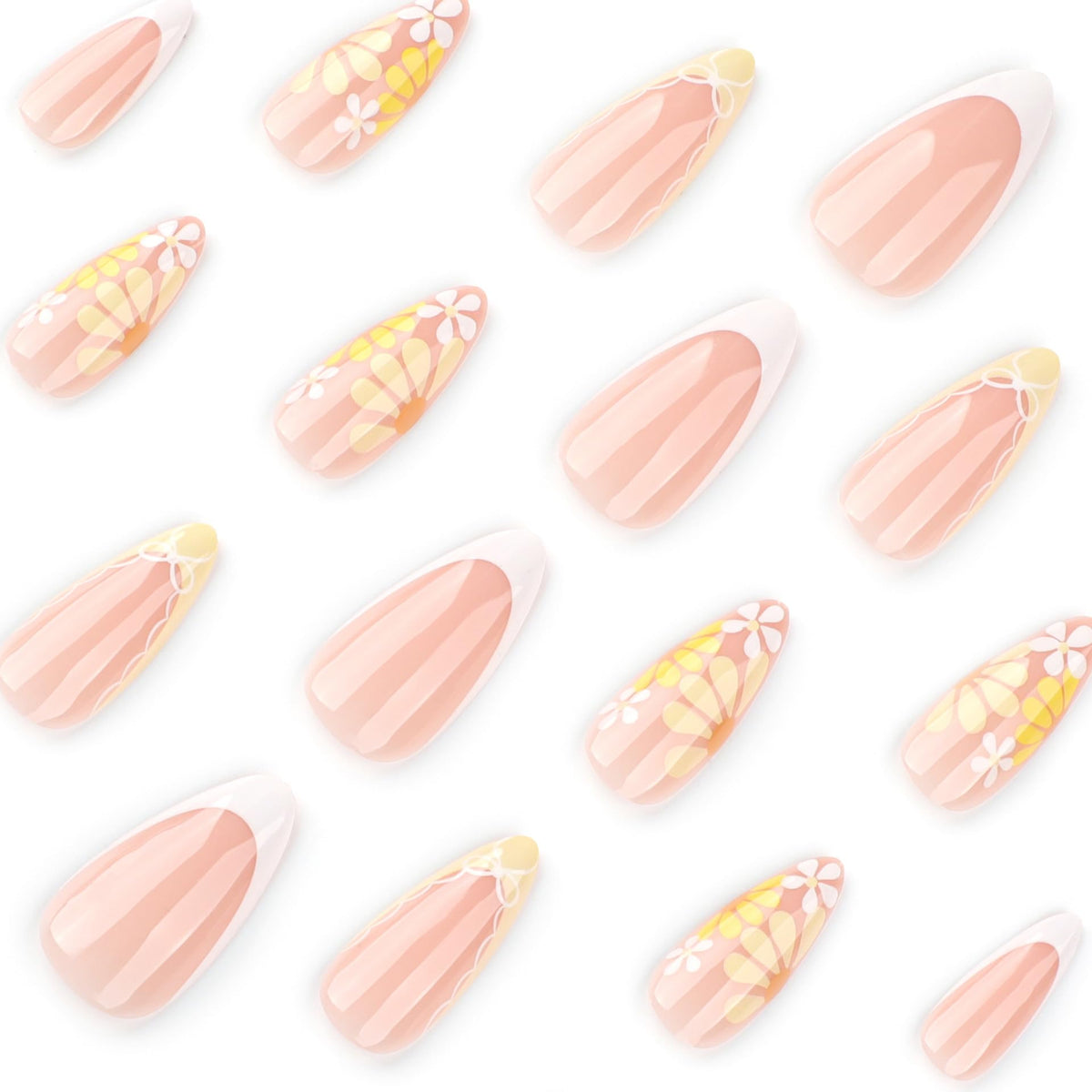 XZMeiLun press on nails kit including nail glue and accessories
