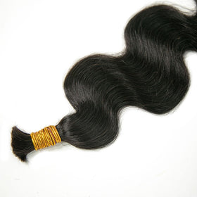 Y WIGS Body Wave Human Braiding Hair in various braided styles