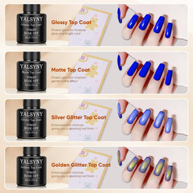 YALSYNY Gel Nail Polish Kit packaging front view