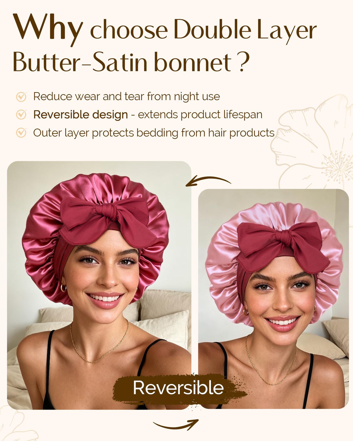 YANIBEST Bonnet in use during a workout session