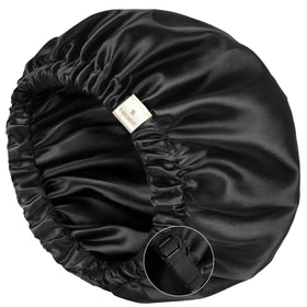 YANIBEST Satin Bonnet front view in pink