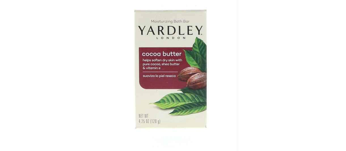 Yardley Cocoa Butter Moisturizing Bar front view