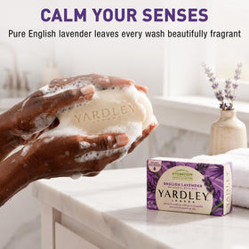 YARDLEY LONDON Aloe & Avocado bar soap close-up