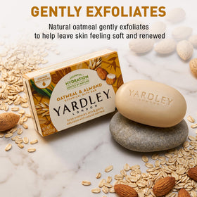 YARDLEY LONDON Cocoa Butter bar soap close-up